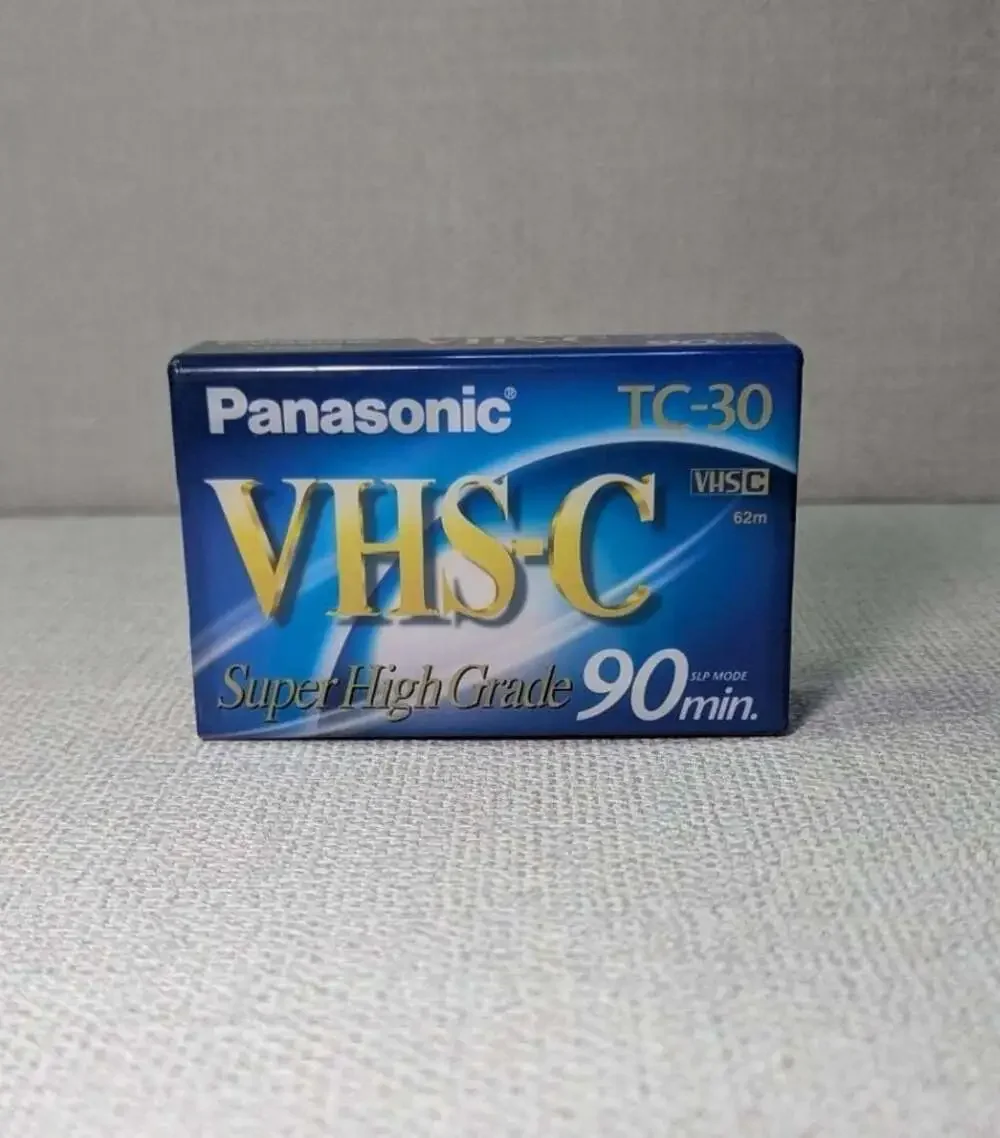 Panasonic NV-TC30AH-C VHS-C Super High Grade Compact Videocassette